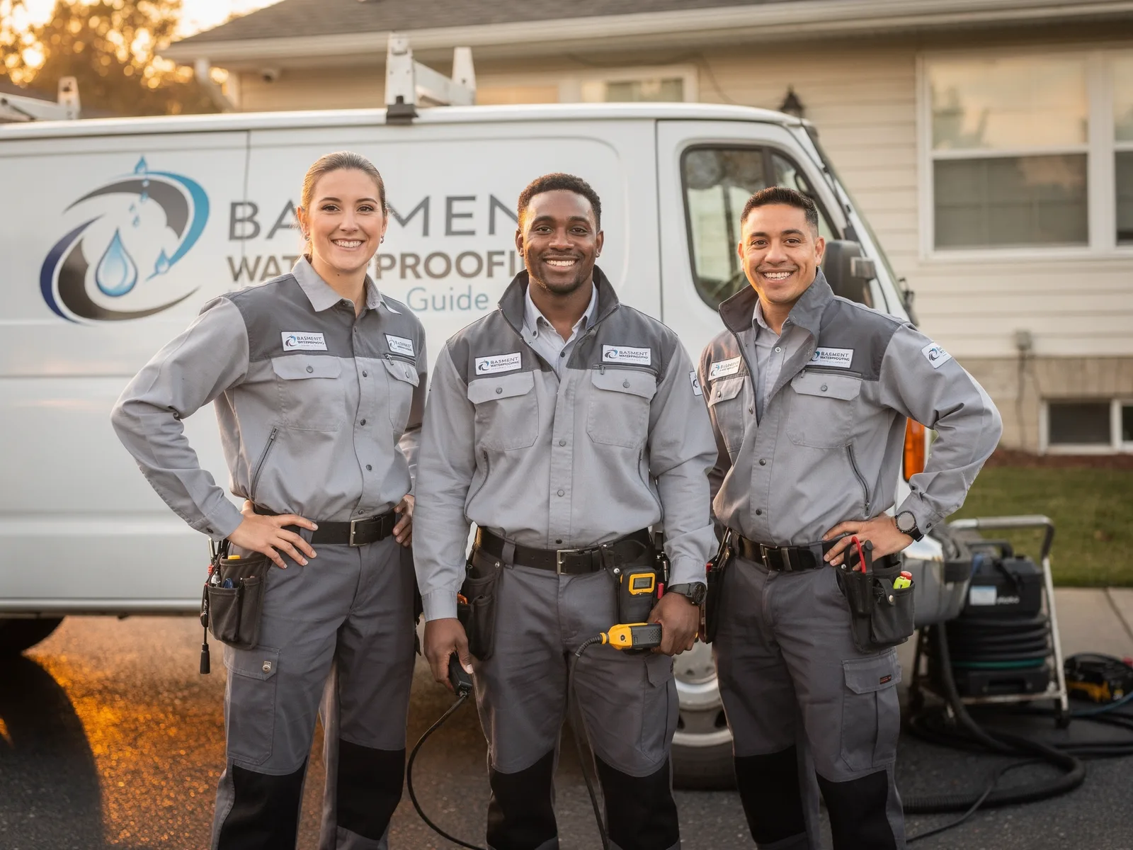 Basement Waterproofing Near Me company in Garciasville, TX