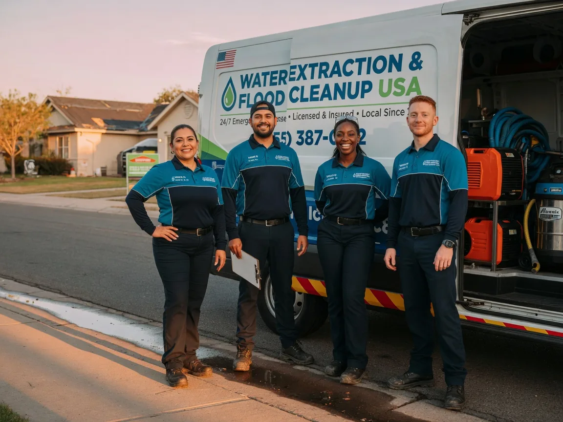 Emergency Water Extraction company in Garciasville, TX