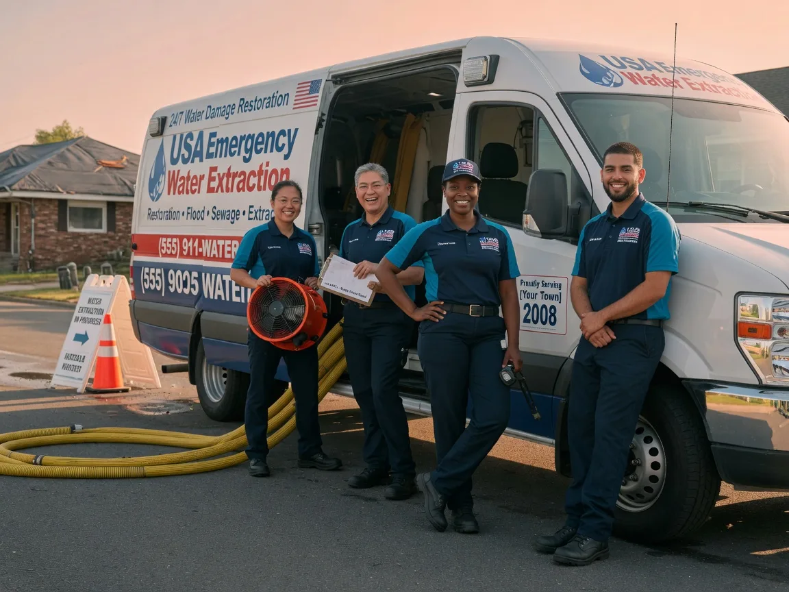 Emergency Water Removal company in Garciasville, TX